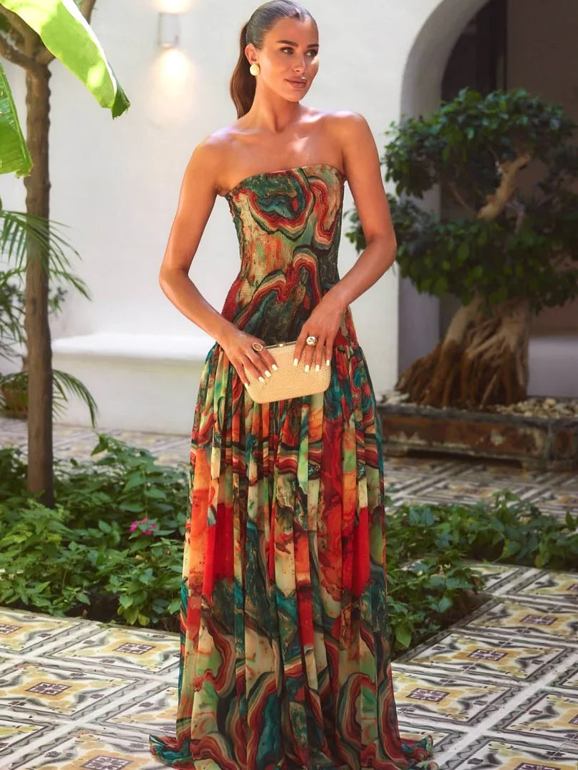 Caribbean Maxi Dress